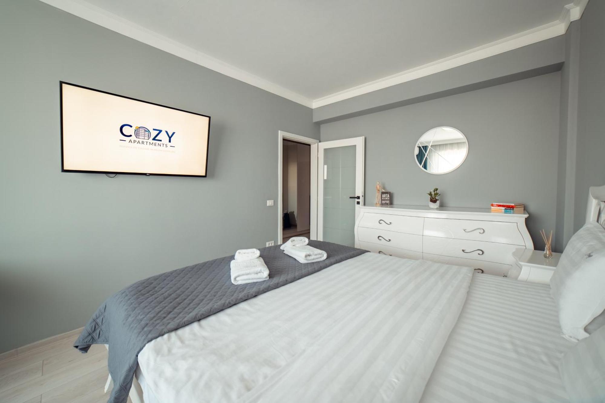 Cozy Apartments At Q Residence - Palas Mall Iasi Buitenkant foto