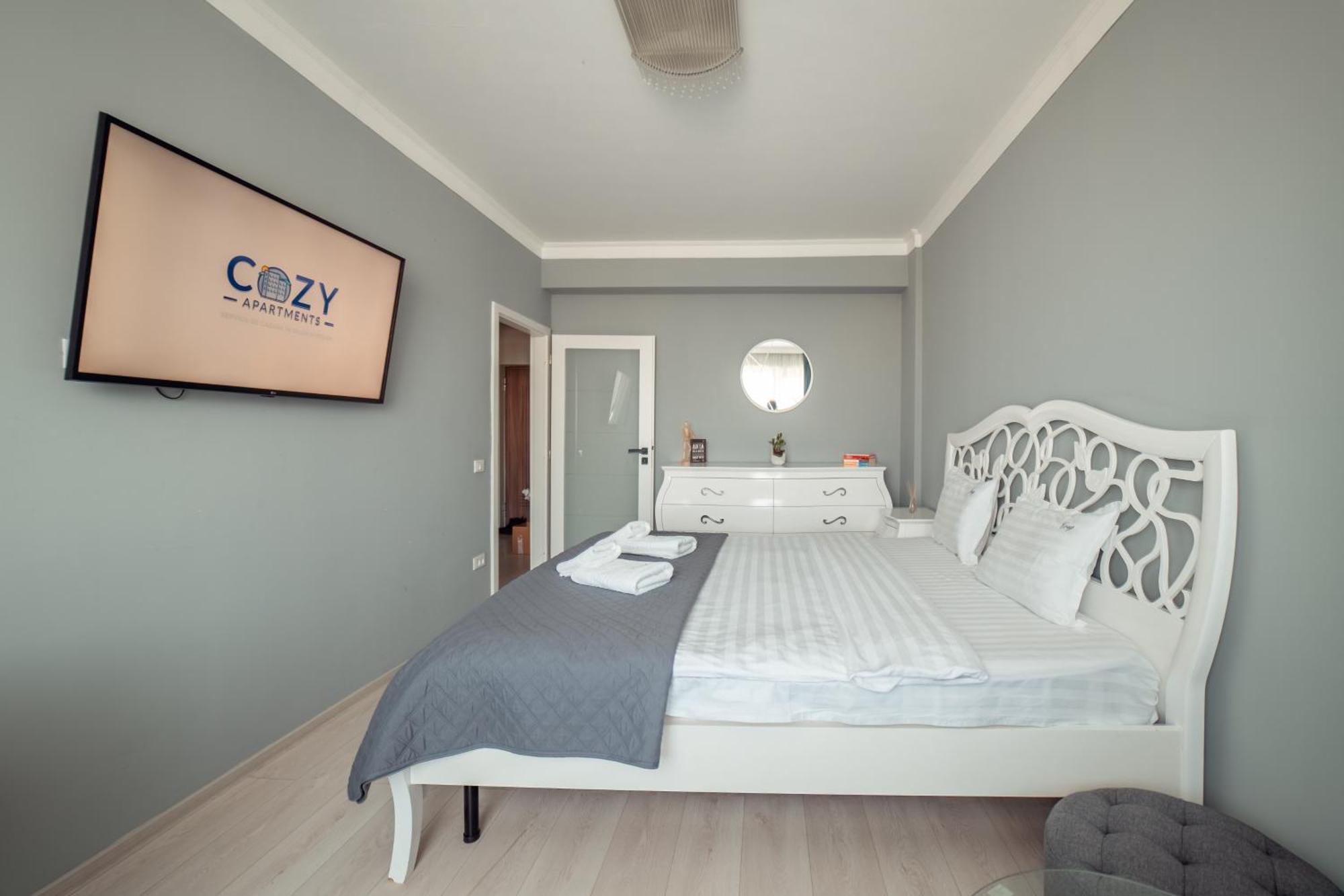 Cozy Apartments At Q Residence - Palas Mall Iasi Buitenkant foto