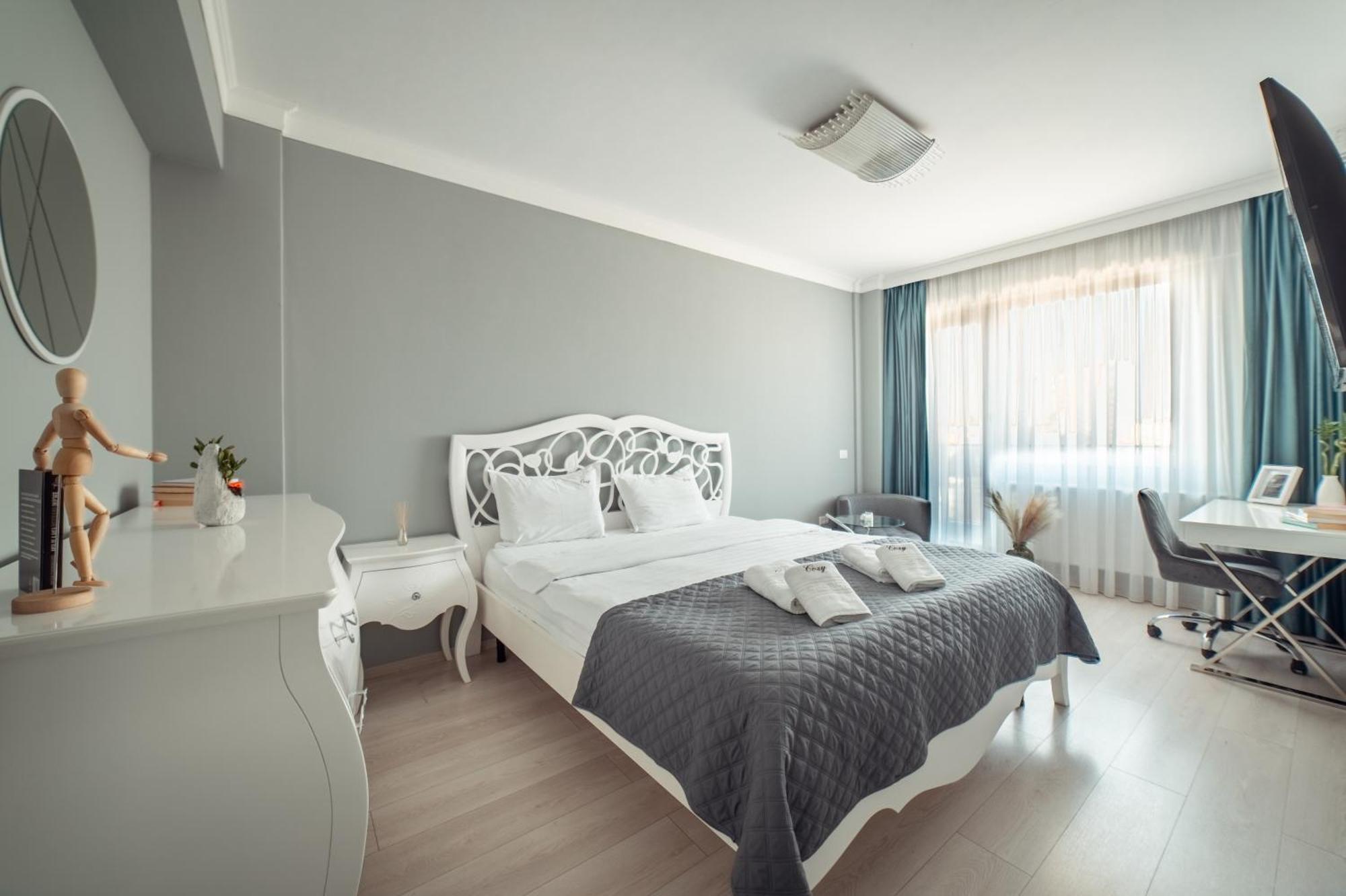 Cozy Apartments At Q Residence - Palas Mall Iasi Buitenkant foto